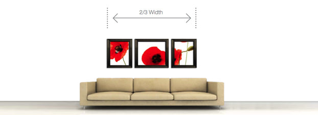 Picture hanging tips for your living room